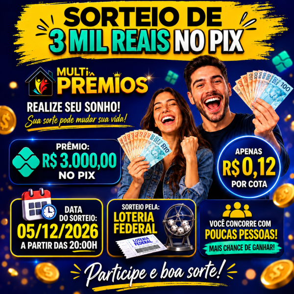 3 Mil Reais No Pix